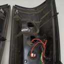 Spyder® ALT-JH-CS03-LBLED-BK - Driver and Passenger Side Black Fiber Optic LED Tail Lights