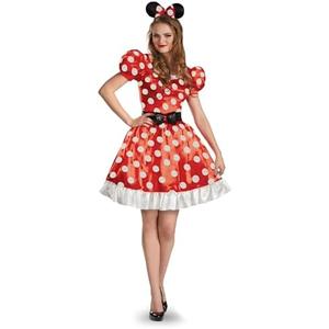 Plus Size Red Minnie Classic Costume L