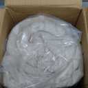 HIMEET Linen Ribbed Queen Size Blanket for Bed - 300GSM Lightweight Fleece Blanket for Men Women, Large Cozy Sofa Couch Cover Bed Blankets Gifts, Striped Spring Home Room Decor, Linen, 90x90 Inches