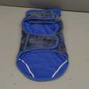 Malier Dog Winter Coat, Reversible Fleece Dog Cold Weather Coats, Windproof Warm Snow Puppy Jacket Vest Pet Clothes for Small Dogs (Blue, Small)