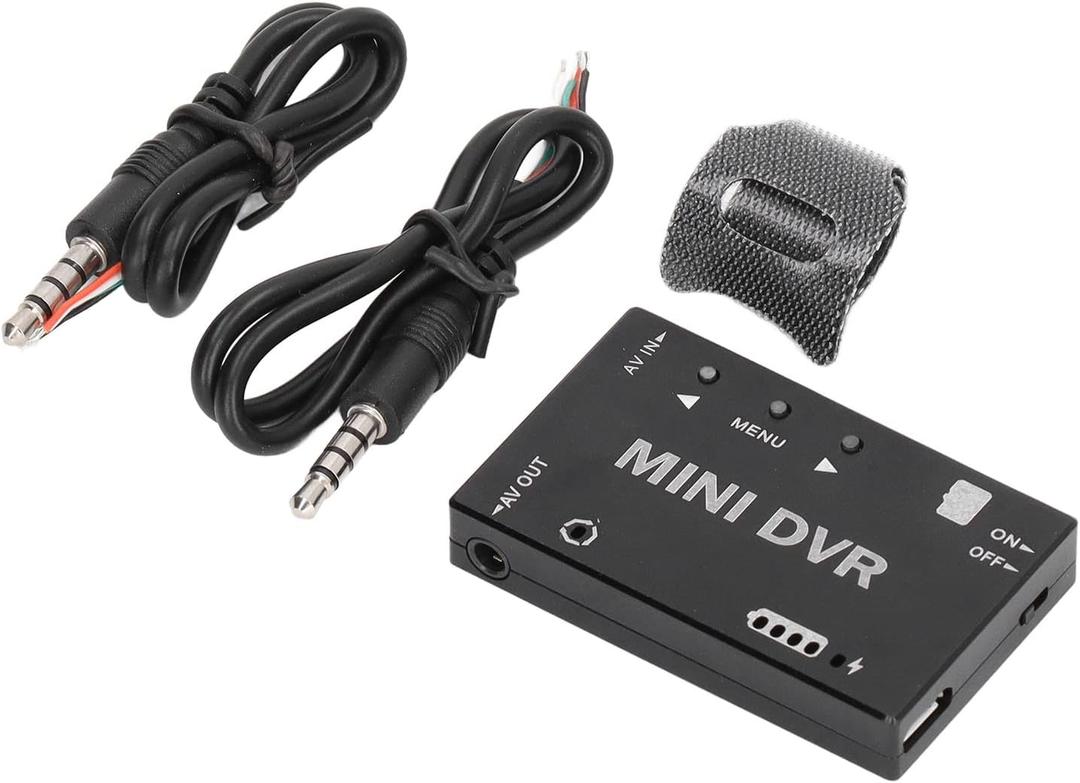Módulo Mini DVR, NTSC PAL Comutável Embutido Bateria Gravador de áudio e Vídeo para Aeronaves RC Drone