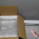 YKLSLH Simple 4 Tier Paper Organizer Letter Tray - Acrylic Stackable Desk File Organizer, Clear Paper Sorter Office Organizer for Letter/A4, Office File Ipad Books Notes Etc