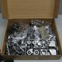 1:28 Tiger Heavy Tank Building Blocks Set for Adults, Compatible with Lego Military Vehicle, WW2 Army Tank Toys Historical Collection Model for Military Fans, Gifts for Teens Kids Boys 8-14 (1668 PCS)