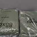 Laojin Balhen Queen Comforter Set 8 Pieces, Seersucker Bed in a Bag Queen, Olive Green Comforter with Sheets, Comforters Queen Size Bedding Sets with Comforter, Sheets, Pillowcase & Sham and Bed Skirt