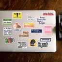 3 x 50 Pcs Pro Choice Sticker Feticide Vinyl Stickers Pack Womens Rights Feminist Protest Sticker Decals for Water Bottle Laptop Skateboard Luggage Car (Feticide), Chroma