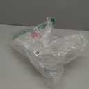 Marsui 4 Pcs Clip-on Dome Shade for A-type Bulb Round Light Cover 7 5/8" Diameter x 4 1/10" Height Lamp Shades Location Fixtures for Home Indoor White Finish (Classic and Pattern,Gold Clip)