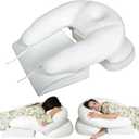 Face Down Pillow Set for Post Eye Surgery Recovery – Vitrectomy Pillow with Chest Shoulder Support & Adjustable Face Cradle – Prone Massage & Stomach Sleeping Support – Washable Cover