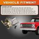 M60039 Mechanical Fuel Pump Automotive Replacement Compatible with Chevrolet, GMC Models