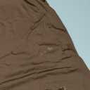 Womens Summer Cap Sleeve Square Neck Elegant Casual Lounge Bodycon Slim Maxi Evening Party Long Dress (Medium, Brown)