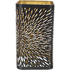 Lurrose Iron Lampshade Hollow Carved Clip on Lampshade Modern Decorative Lamp Cover for Bedside Floor Table Light (Style 3)