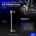 Zinc Nickel Alloy Front Stabilizer Sway Bar Links for 2013-2018 Toyota Avalon 2007-2017 Camry / 2013-2018 Lexus ES300h 2013-2018 Lexus ES350 K750123