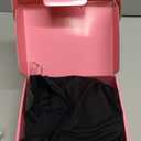 Yonique Women Plus Size One Piece Swimsuit Tummy Control Bathing Suits Lace up Plunge Swimwear Black XL