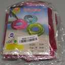 Whaline 4Pcs Inflatable Pool Float Toy Swim Tube Ring Pool Tube for Teen Boy Girl Outdoor Summer Swimming Pool Beach Party Favor Supplies (Hot Pink)