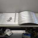 Land Guard Galvanized Planter Raised Beds, 631.99ft Keyhole Raised Garden Bed (Classic Silver)