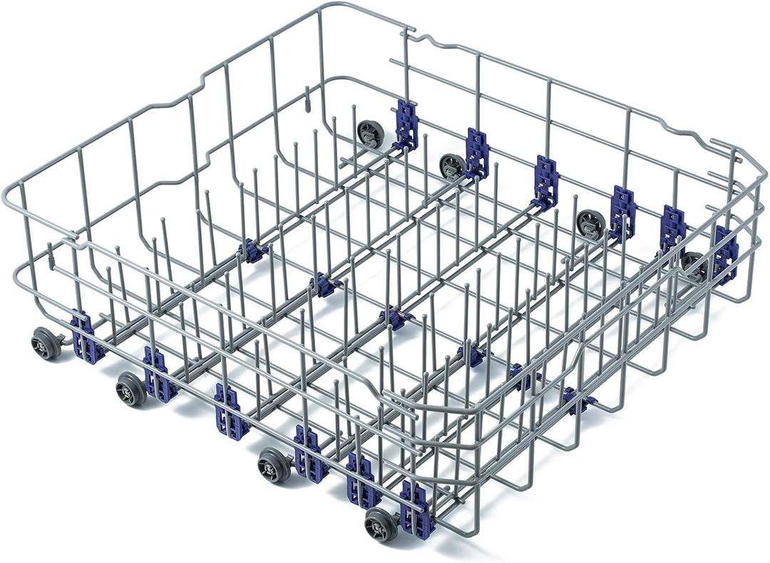 Allstare 3751DD1001J 3751DD1001C Dishwasher Lower Rack Replacement Parts for LG Dishwasher Parts Lower Dishrack LDF7774ST LDF5545ST MGR47998602 LG Bottom Dishwasher Rack Wheels Dish Washer Tray Drawer