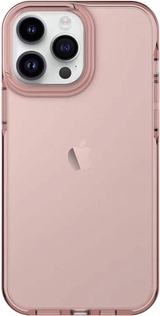ArtsEvo Designed for iPhone 15 Pro Max Case, 6.6ft Drop Protection, Full Body Screen Camera Protective Phone Case,Cherry Pink