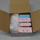 Sumind 6 Pack Mini Water Ring Toss Game for Kids, Retro 80s 90s Handheld Water Toy, Easter Basket Stuffers Bulk, Birthday Party Favors, Classroom Prize Toy(Pastels)