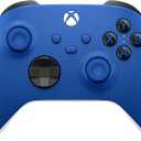 Xbox Wireless Gaming Controller | Shock Blue | Console, PC, & Android | Textured Grip | Wireless, Bluetooth, USB-C Connectivity