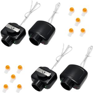 Garage Door Sensor for Linear Garage Door Sensor Replacement Compatible with Linear Garage Door Opener HAE00002 LSO50 LDO33 LDO50 Garage Door Sensors Sending & Receiving,1 Pack