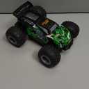 Remote Control Car RC Cars All Terrain Monster Truck, Outdoor 2WD Off Road Hobby RC Truck with 2 Rechargeable Batteries and Colorful Light, 20Km/h Fast RC Car Toys Gift for Kids Boys