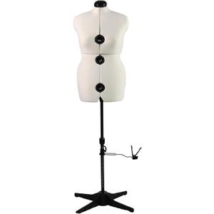 Beige Female Sewing Dress Form Mannequin Size 12-18 Adjustable
13 Adjust tuning dials,360 Degree Hem Guide,Up to 75" Height,for tailor studio,garment making retail clothing display