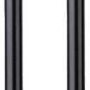 Curtain Wand - Aluminum Curtain and Drapery Pull Rod with Stainless Steel Hardware for Curtains, Draperies, and Room Divider Curtains - 36 Inches, Metallic Black - Pack of 2