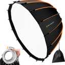 K&F CONCEPT 35.4"/90CM Umbrella Softbox, Grid Pouch, Quick Release