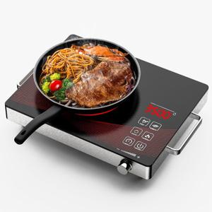 Nardea 3500W Portable Infrared Stove, Single Electric Stove, Glass Ceramic Electric Plate with Adjustable Heating Power, 3 Hour Timer