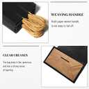LIHOMR Gift Bags 8.25" x5.9 x3.15 50Pcs Paper Bags with Handles,kraft paper Bags for Small Business Christmas Bulk, Wedding, Party Favor, Shopping, Lunch, Halloween Trick-or-Treat (Red)