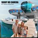 Drone with Camera 1080HD， Features One Key Takeoff/Landing, Altitude Hold, Headless Mode, 3D Flips, Trajectory Flight，3 Speed Modes, Easy to Fly for Beginners