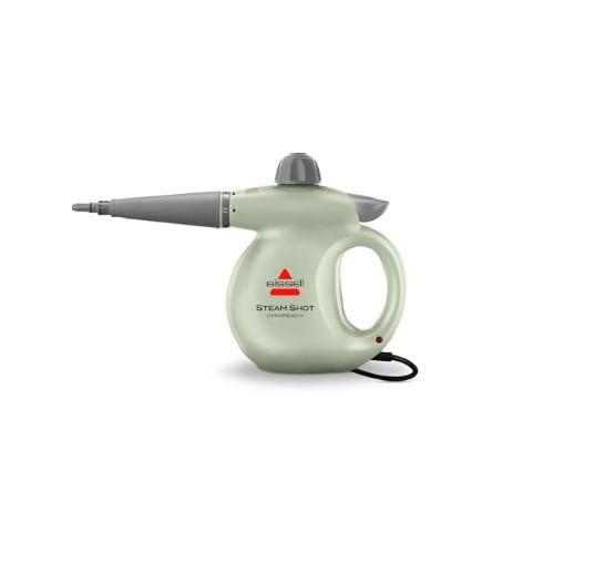 BISSELL® Steam Shot™™ OmniReach Handheld Portable Steam Cleaner for Tile, Grout, Windows, Bathrooms, Kitchens, Fabric Steaming Tool, Includes 10 Tools