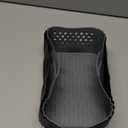 Silicone Air Fryer Liners for Ninja 10QT DoubleStack XL 2-Basket SL401 SL400 SL451 Airfryer,2PCS Reusable Rectangle Perforated Silicone Liners for Ninja DZ302 DZ401 DZ550 Dual Air Fryer Accessories (Grey+Black)