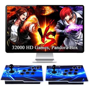 GWALSNTH 32000 in 1 Pandora Box 60S Arcade Game Console,1280X720 Display,Search/Save/Hide/Pause Games,Two Separate joysticks,1-4 Players, Medium