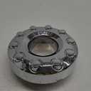 Replacement for 05-17 F450 Super Duty DUALLY Chrome 10 Lug Front Wheel Center Hub Cap 1 Piece 5C3Z1130NA