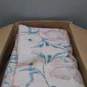 Beeiva Boho Bedroom Rug 8x10 Under Bed, Washable Rug 8x10 Large Rugs for Living Room Floral, Ultra-Thin Non-Slip Non Shedding Accent Carpet for Bedroom Dining Room Office (Pink,8'x10')