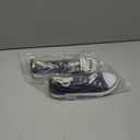 Mvlsoct Boys and Girl Low Top Canvas Kids Lace up Sneakers (3 Narrow Little Kid, Blue)