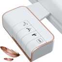 Hibbent Bidet Attachment for Toilet, Non-Electric Dual Nozzle for Frontal & Rear Wash, Adjustable Water Pressure Control, Fresh Water Bidet Toilet Seat, Self Cleaning Water Sprayer, Rose Gold