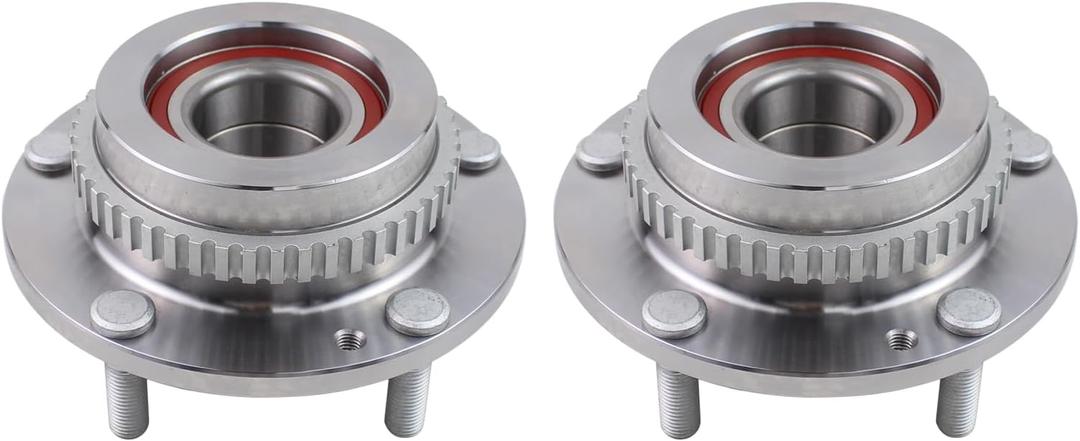 Pack of 2 Front Wheel Bearing and Hub Assembly for Kia Sorento 3.3L 3.8L RWD 2007 2008 2009