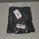 ZESICA Womens 2026 Summer Casual V Neck Sleeveless Mini Dress Tie Shoulder Tiered Ruffle Swing A Line Short Sundresses (Black, S)