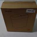 funest Bathroom Small Trash Can with Lid,10L / 2.7 Gallon Slim Garbage Bin Wastebasket with Press Top Lid for Bedroom,Rv,Office,Kitchen,Craft Room