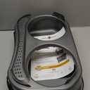 Neater Feeder Express Mess Proof Dog Bowls Elevated for Medium to Large Sized Breed, No Spill Raised Dog Food Bowl Stand, Stainless Steel Food and Water Bowl Set, Pet Dish Feeding Station, Grey