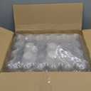 (24 Pack x 10 Sets) Stackable Cupcake Carrier Holders with 240 Pack Cupcake Liners, Plastic Cupcake Boxes Holders for 24 Cupcakes, High Tall Dome Lid Cupcake Containers, Clear Cupcake Trays