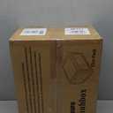 Kitsure Thicker & Sturdier Shoe Boxes - 12 Pack Black Clear Plastic Foldable Storage Organizer with Magnetic Door, Reinforced Heavy-Duty Design for Sneakers, Toiletries & Accessories, 13.2"x9.8"x7.3"