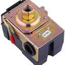 Air Compressor Pressure Switch 95-125 PSI Pump Pressure Switch 1/4" NPT Air-Pump Pressure Switch Pumptrol Single Port Air Pressure Switch