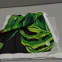 Renaiss 6x3.6ft Reptile Themed Birthday Banner Green Jungle Safari Swamp Birthday Party Decoration Crocodiles Lizard Frog Turtle Birthday Hanging Backdrop Kids Birthday Party Cake Table Banner