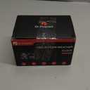 DR.PREPARE Projection Alarm Clock, Digital Clock Projector on Ceiling with Indoor/Outdoor Temperature Display, Dual Alarms, Colored Backlight, Weather Forecast, and Battery Backup for Bedroom