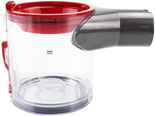 Gastrivo Quick-Release Dust Bin 0.54 L Compatible with Dyson V7/V8 (SV11/SV10), Hygienic Bottom-Open Canister, Replacement for Part 967699-01
