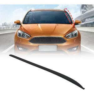 XQSMWF Left Driver Side Windshield Pillar Molding Compatible with Ford Focus 2012 2013 2014 2015 2016 2017 2018 Replace CP9Z-5803137-A CP9Z5803137A