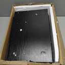 HavenlyYouth Desk Shelf, 38.6 Inch Wood Desk Organizer Shelf for Computer Monitor, Desk Hutch Storage, Desktop Shelf for Top of Desk, 3 Tier Desktop Bookshelf for Home Office Dorm, Black