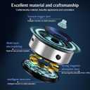 Rednow Magnetic Car Suction Cup Holder Mount, Magnetic Car Cell Phone Holder,Suction Cup Car Phone Mount,Universal Adjustable Windshield Dashboard Mobile Phone Holder (Silver)